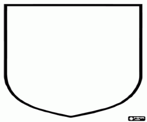 Omalovánka Bílý štít k dekoraci