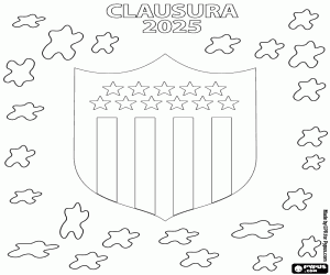 Omalovánka CA Peñarol, šampion Clausura 2025