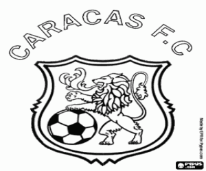 Omalovánka Caracas FC odznak