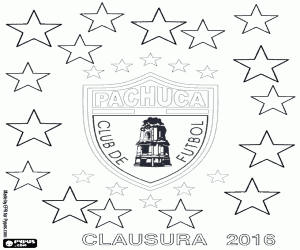 Omalovánka CF Pachuca, mistr Clausura 2016