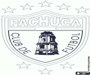 Omalovánka CF Pachuca štít