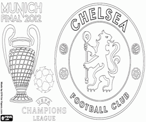 Omalovánka Chelsea FC, Champions 2011-2012