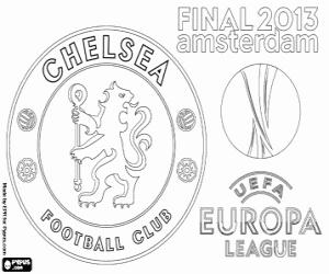 Omalovánka Chelsea FC, Evropská liga UEFA 2012-13