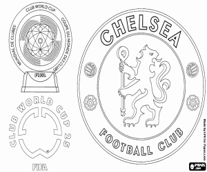 Omalovánka Chelsea, vítěz mistrovství světa klubů 2025