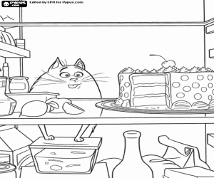 Omalovánka Chloe s lednici otevřela