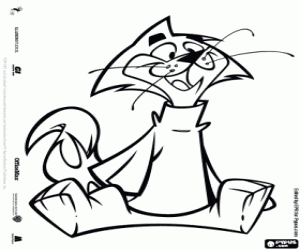 Omalovánka Choo-Choo, Top Cat a jeho gang