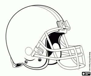Omalovánka Cleveland Browns logo