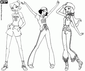 Omalovánka Clover, Alex a Sam, protagonisté