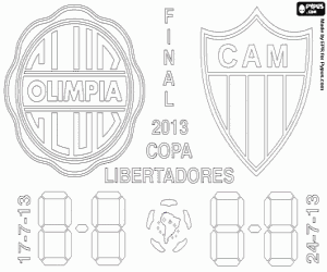 Omalovánka Copa Libertadores, finále 2013