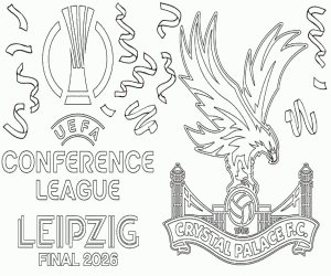 Omalovánka Crystal Palace, Konferenční liga UEFA 2026