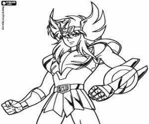 Omalovánka Cygnus Hyoga