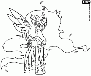 Omalovánka Daybreaker, My Little Pony