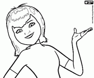 Omalovánka Dcera hraběte Draculy, Mavis