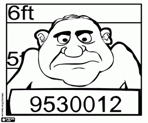 Omalovánka Delikventní na Foto policie