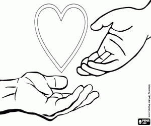 Omalovánka Den charitativní