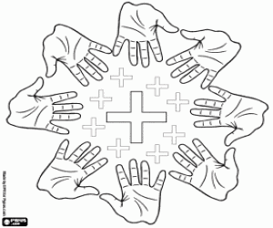 Omalovánka Den družstev