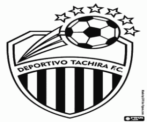 Omalovánka Deportivo Táchira odznak
