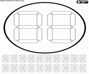 Omalovánka Digitální k narozeninám