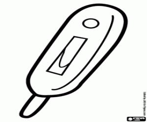 Omalovánka Digitální klinický teploměr