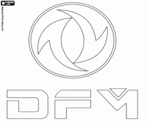 Omalovánka Dongfeng Motor logo