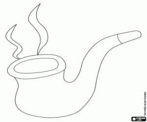 Omalovánka Dýmku Sherlocka Holmese