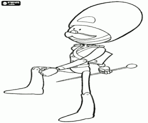 Omalovánka Dřevěné voják, Kouzelný kolotoč