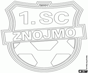 Omalovánka Emblém 1. SC Znojmo FK