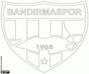 Omalovánka Emblém Bandırmaspor