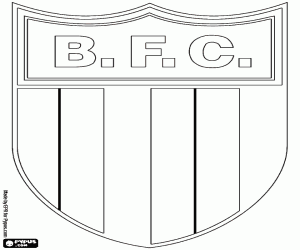 Omalovánka Emblém Botafogo FC, BFC
