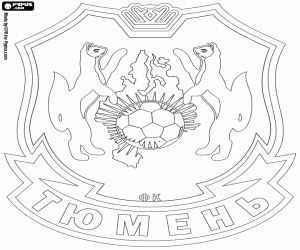 Omalovánka Emblém FC Tyumen