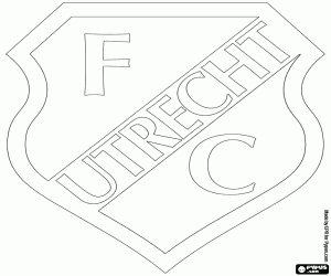 Omalovánka Emblém FC Utrecht