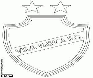 Omalovánka Emblém Vila Nova FC