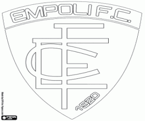 Omalovánka Empoli FC emblém
