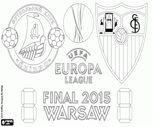 Omalovánka Evropa liga finále 2014-2015