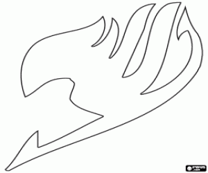 Omalovánka Fairy Tail logo