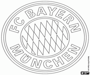 Omalovánka FC Bayern Mnichov logo