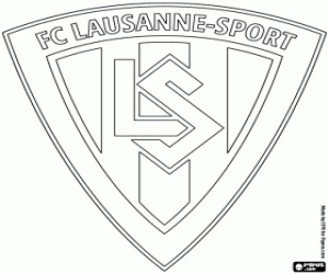 Omalovánka FC Lausanne-Sport štít