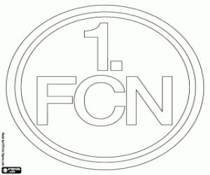 Omalovánka FC Norimberk logo