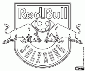 Omalovánka FC Red Bull Salzburg odznak