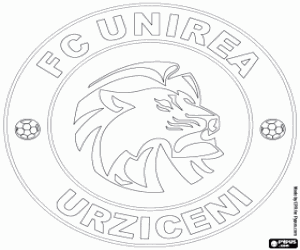 Omalovánka FC Unirea logo