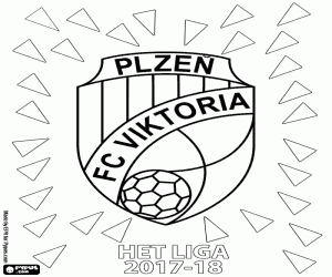 Omalovánka FC Viktoria Plzeň, HET Liga 2017-2018