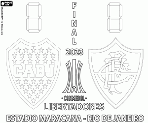 Omalovánka Finále Copa Libertadores 2023