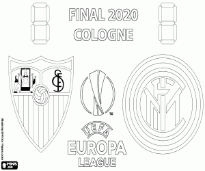 Omalovánka Finále Evropské ligy UEFA 2019-2020
