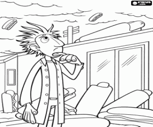 Omalovánka Flint obavy o jeho vynález