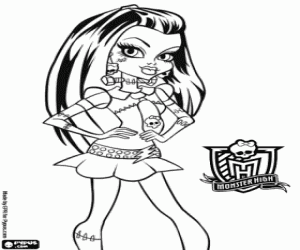 Omalovánka Frankie Stein, Monster High