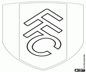 Omalovánka Fulham FC logo