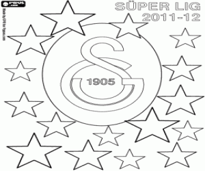 Omalovánka Galatasaray, vítěz 2011-2012