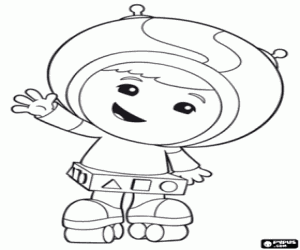 Omalovánka Geo od týmu Umizoomi