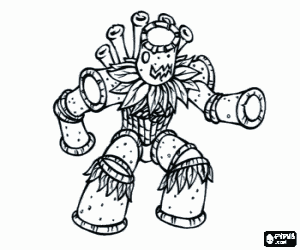 Omalovánka Gormiti Bu Bamboo