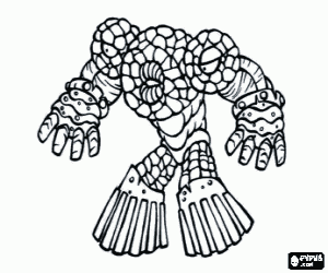 Omalovánka Gormiti, Furia lavica